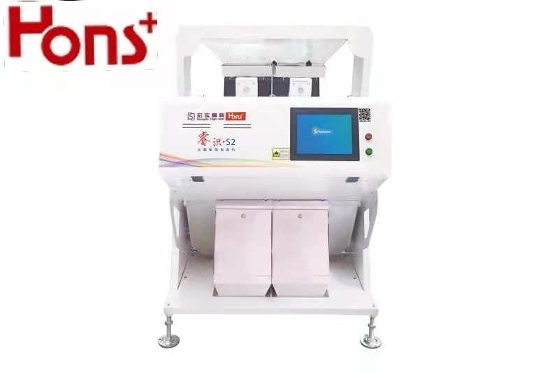 0.8TPH  2 Chutes Coffee Beans CCD Color Sorter 54 Million