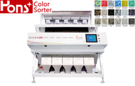 5 Chutes Plastic  Flakes PP PE Color Sorter Separator Machine 2.0Ton /H