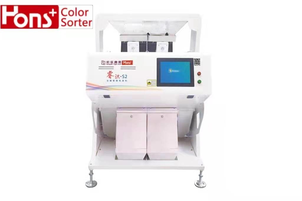 SGS Multiple Function 800kg/H 2 Chutes Peanut Color Sorter