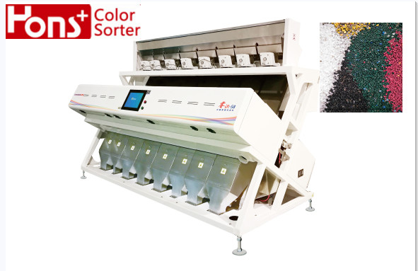 RGB Industrial Plastic PE / PP CCD Color Sorter High Luminance 4.0T/H
